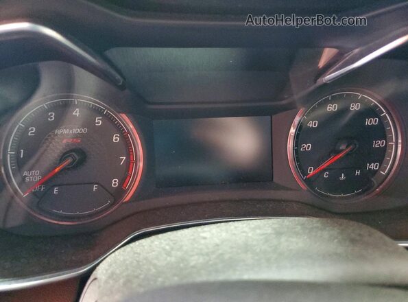KL79MUSL0PB096914 2023 CHEVROLET TRAILBLAZER White Widok zestawu wskaźników