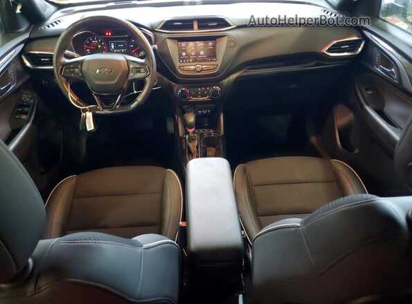 KL79MUSL0PB116482 2023 CHEVROLET TRAILBLAZER Gray Widok deski rozdzielczej