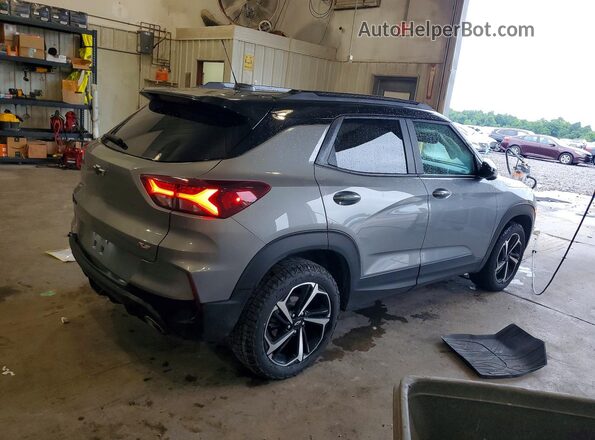 KL79MUSL0PB116482 2023 CHEVROLET TRAILBLAZER Gray Tył prawy