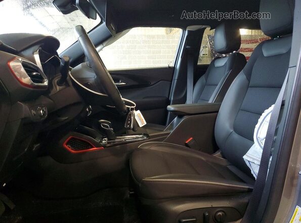 KL79MUSL0PB116482 2023 CHEVROLET TRAILBLAZER Gray Widok wnętrza z przodu