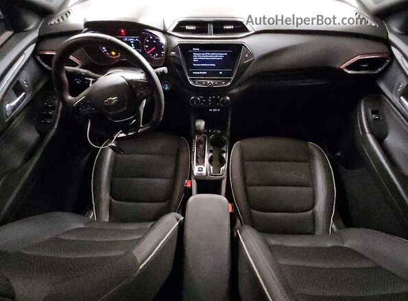 KL79MUSL0PB203444 2023 CHEVROLET TRAILBLAZER White წინა პანელის ხედი