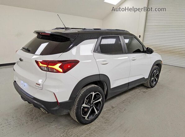 KL79MUSL0PB203444 2023 CHEVROLET TRAILBLAZER White უკანა მარჯვენა