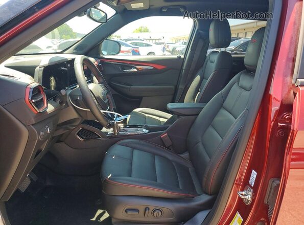 KL79MUSL0SB101425 2025 CHEVROLET TRAILBLAZER Red Սալոնի դիմացի տեսք