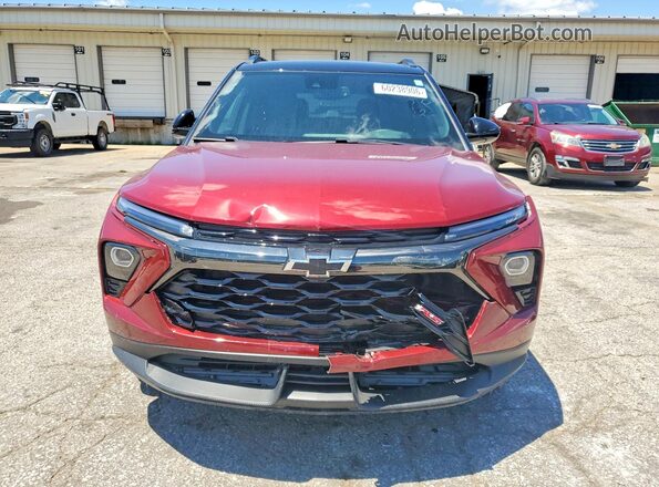 KL79MUSL0SB101425 2025 CHEVROLET TRAILBLAZER Red Դիմացի տեսք