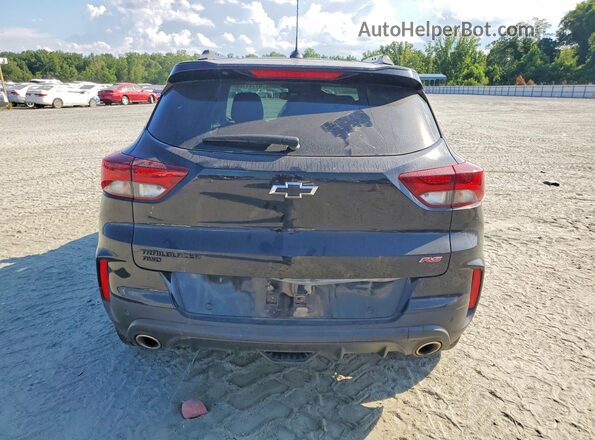 KL79MUSL1NB031017 2022 CHEVROLET TRAILBLAZER Black Vista trasera