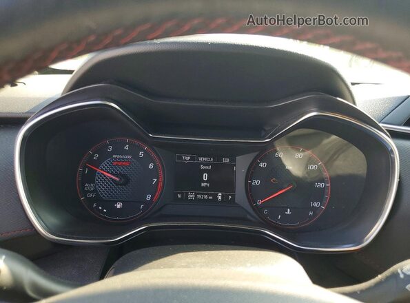 KL79MUSL1NB031017 2022 CHEVROLET TRAILBLAZER Black Vista del cuadro de instrumentos