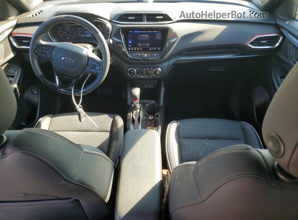 KL79MUSL1NB031017 2022 CHEVROLET TRAILBLAZER Black Vista del salpicadero