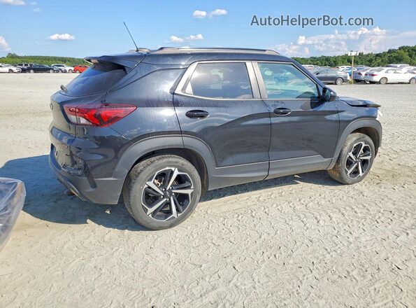 KL79MUSL1NB031017 2022 CHEVROLET TRAILBLAZER Black Trasero derecho