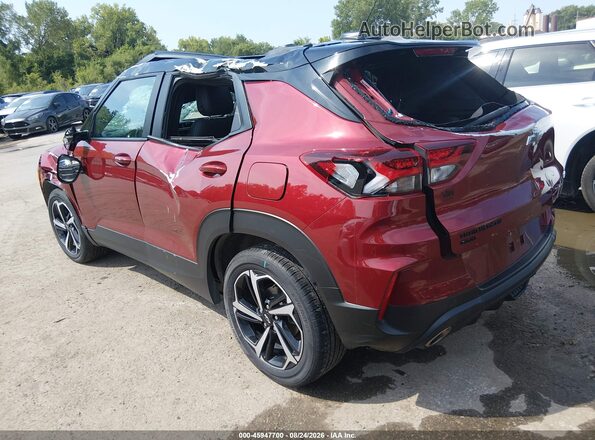 KL79MUSL2PB147491 2023 CHEVROLET TRAILBLAZER Red Rear left