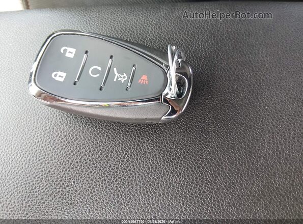 KL79MUSL2PB147491 2023 CHEVROLET TRAILBLAZER Red Dashboard view