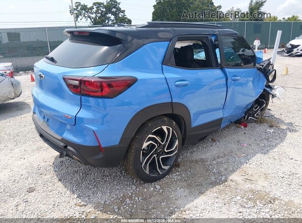 KL79MUSL3RB114258 2024 CHEVROLET TRAILBLAZER Blue უკანა მარჯვენა