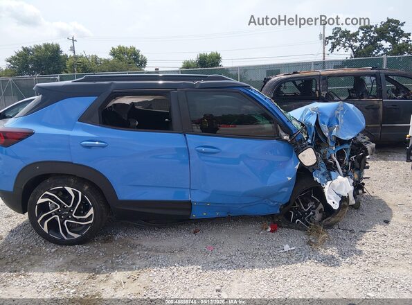 KL79MUSL3RB114258 2024 CHEVROLET TRAILBLAZER Blue სალონის 360-გრადუსიანი ხედი