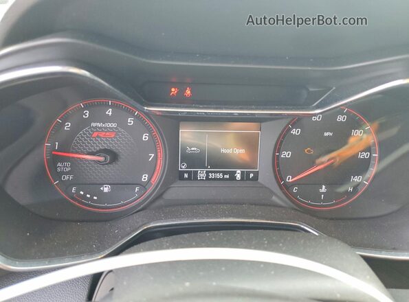 KL79MUSL4PB066086 2023 CHEVROLET TRAILBLAZER Gray Vista del cuadro de instrumentos
