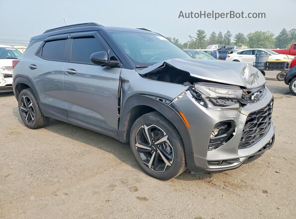 KL79MUSL4PB066086 2023 CHEVROLET TRAILBLAZER Gray Delantero derecho