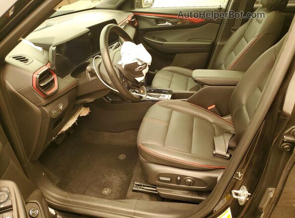 KL79MUSL4SB035767 2025 CHEVROLET TRAILBLAZER Black Front interior view