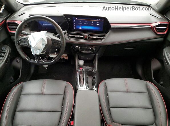 KL79MUSL4SB035767 2025 CHEVROLET TRAILBLAZER Black Dashboard view
