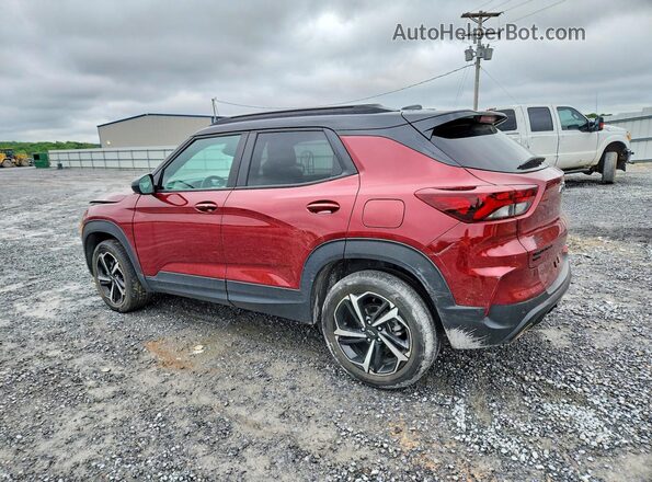 KL79MUSL5PB005488 2023 CHEVROLET TRAILBLAZER Red Rear left