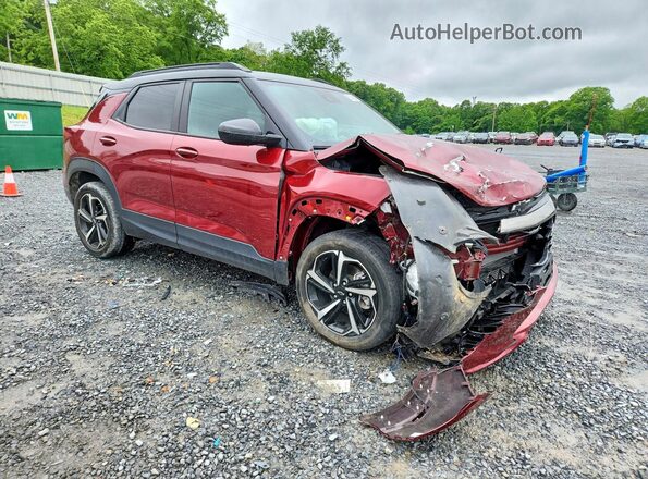 KL79MUSL5PB005488 2023 CHEVROLET TRAILBLAZER Red Front right