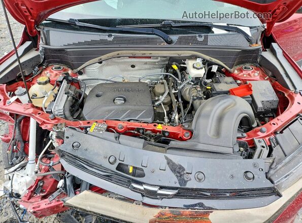 KL79MUSL5PB005488 2023 CHEVROLET TRAILBLAZER Red Engine compartment view
