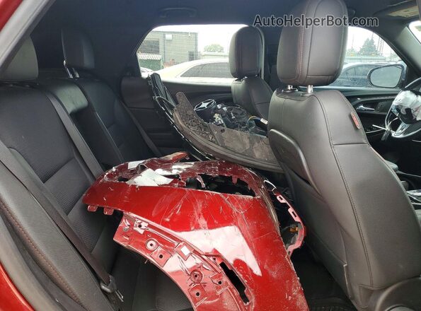 KL79MUSL5PB077842 2023 CHEVROLET TRAILBLAZER Бордовый Вид задних сидений