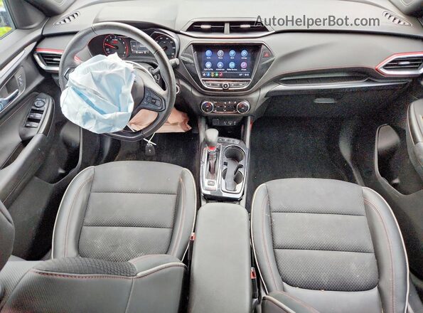 KL79MUSL5PB117921 2023 CHEVROLET TRAILBLAZER White წინა პანელის ხედი