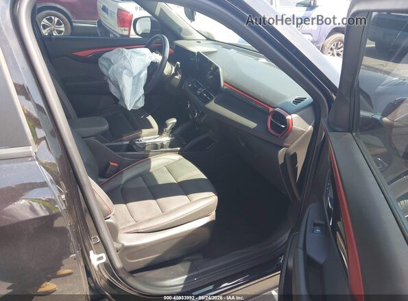 KL79MUSL5RB097009 2024 CHEVROLET TRAILBLAZER Black Front interior view