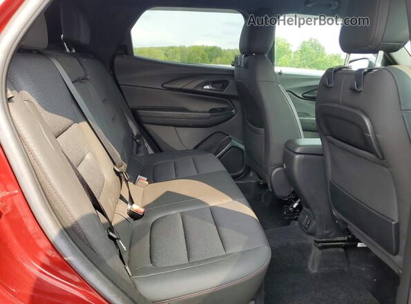 KL79MUSL6PB050407 2023 CHEVROLET TRAILBLAZER Темно-бордовый Вид задней части салона