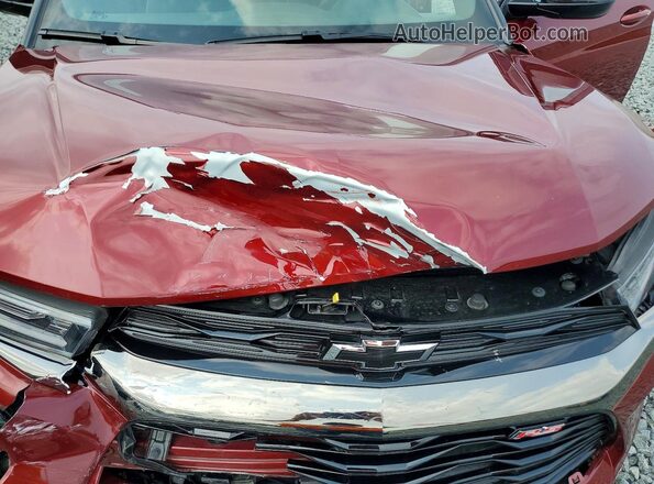 KL79MUSL6PB050407 2023 CHEVROLET TRAILBLAZER Темно-бордовый Вид подкапотного пространства