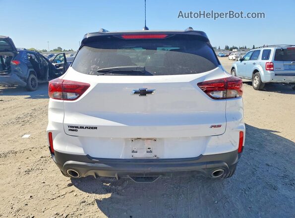 KL79MUSL6PB204730 2023 CHEVROLET TRAILBLAZER White Vista trasera