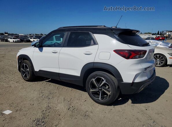 KL79MUSL6PB204730 2023 CHEVROLET TRAILBLAZER White Trasero izquierdo
