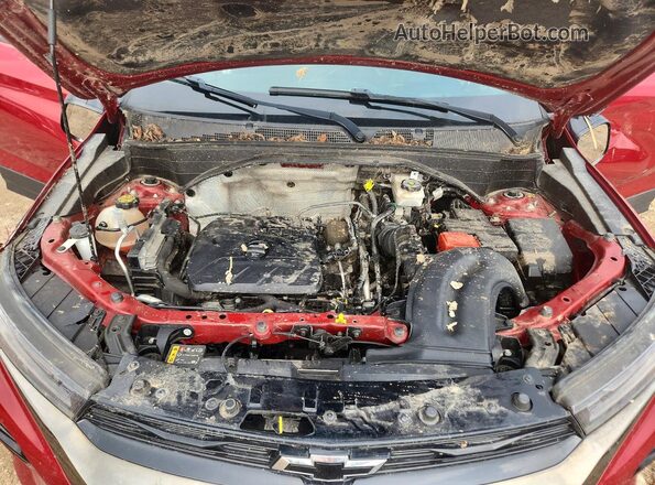 KL79MUSL7MB003575 2021 CHEVROLET TRAILBLAZER Красный Вид задней части салона