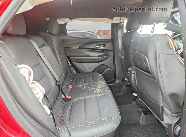 KL79MUSL7MB003575 2021 CHEVROLET TRAILBLAZER Красный Вид задних сидений