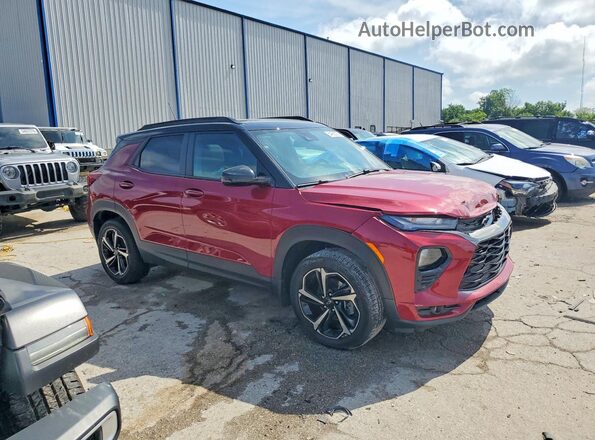 KL79MUSL7MB136921 2021 CHEVROLET TRAILBLAZER Red Առջևի աջ