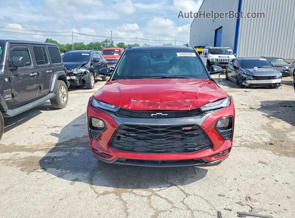 KL79MUSL7MB136921 2021 CHEVROLET TRAILBLAZER Red Դիմացի տեսք