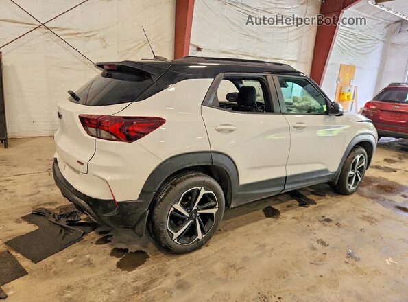 KL79MUSL7MB162404 2021 CHEVROLET TRAILBLAZER White Tył prawy