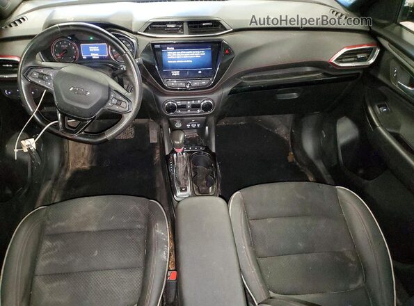 KL79MUSL7PB174315 2023 CHEVROLET TRAILBLAZER Gray Вид панелі приладів