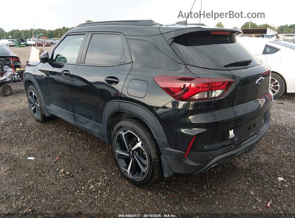 KL79MUSL8NB083552 2022 CHEVROLET TRAILBLAZER Black Задня ліва чверть