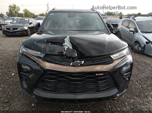 KL79MUSL8NB083552 2022 CHEVROLET TRAILBLAZER Black Вид щитка приладів