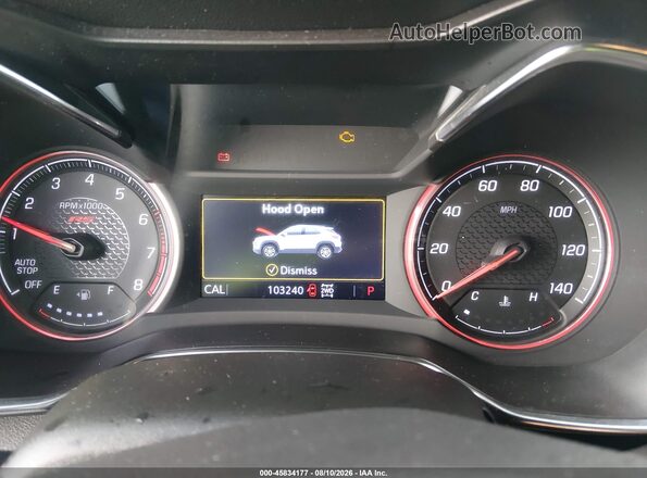 KL79MUSL8NB083552 2022 CHEVROLET TRAILBLAZER Black Вид задніх сидінь