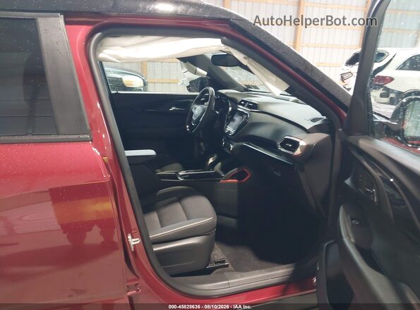 KL79MUSL8PB141534 2023 CHEVROLET TRAILBLAZER Red წინა სალონის ხედი