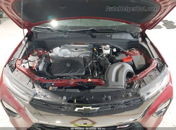 KL79MUSL8PB141534 2023 CHEVROLET TRAILBLAZER Red უკანა ხედი