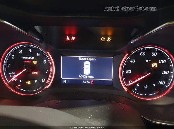 KL79MUSL8PB141534 2023 CHEVROLET TRAILBLAZER Red უკანა სავარძლების ხედი