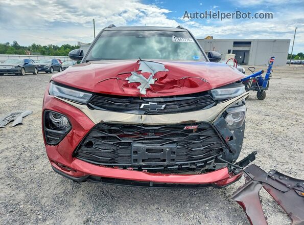 KL79MUSL8PB142506 2023 CHEVROLET TRAILBLAZER Красный Вид спереди