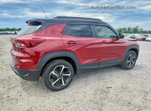 KL79MUSL8PB142506 2023 CHEVROLET TRAILBLAZER Красный Задняя правая четверть