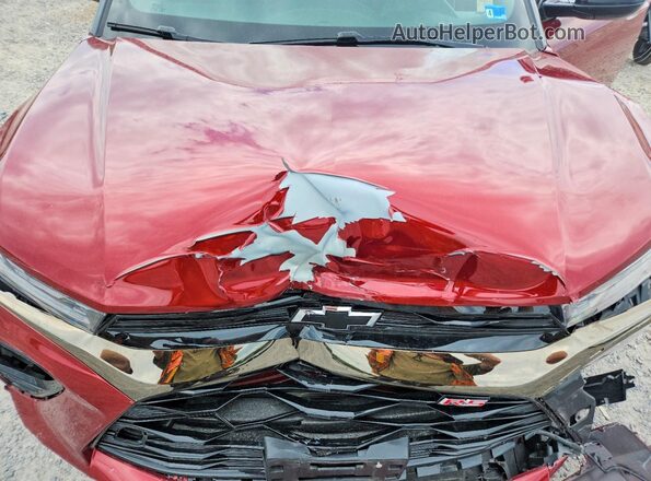 KL79MUSL8PB142506 2023 CHEVROLET TRAILBLAZER Красный Вид подкапотного пространства