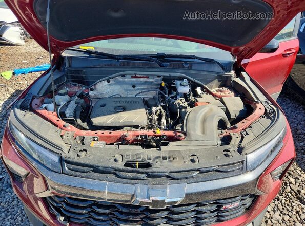 KL79MUSL8RB105233 2024 CHEVROLET TRAILBLAZER Темно-бордовый Вид задней части салона
