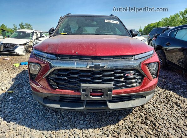 KL79MUSL8RB105233 2024 CHEVROLET TRAILBLAZER Темно-бордовый Вид спереди