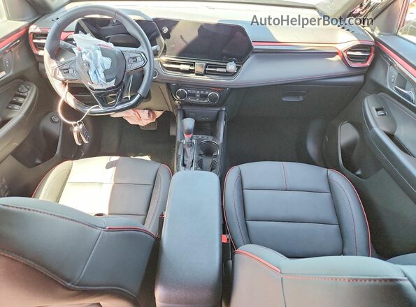 KL79MUSL8SB051552 2025 CHEVROLET TRAILBLAZER Black Вид панелі приладів