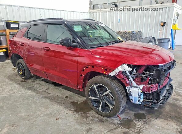 KL79MUSL9MB002797 2021 CHEVROLET TRAILBLAZER Burgundy Առջևի աջ