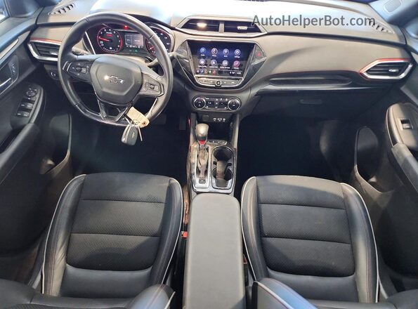 KL79MUSL9MB052471 2021 CHEVROLET TRAILBLAZER Black Вид панелі приладів